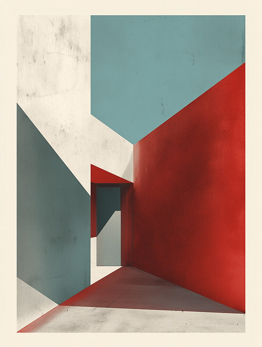 Brutalist Echo – Corridor I & Corridor II (Pair Edition)